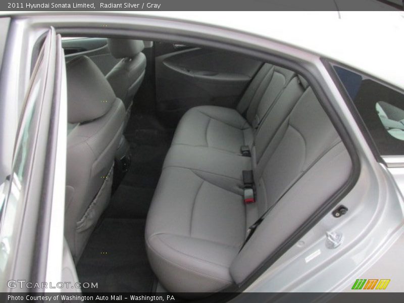 Radiant Silver / Gray 2011 Hyundai Sonata Limited