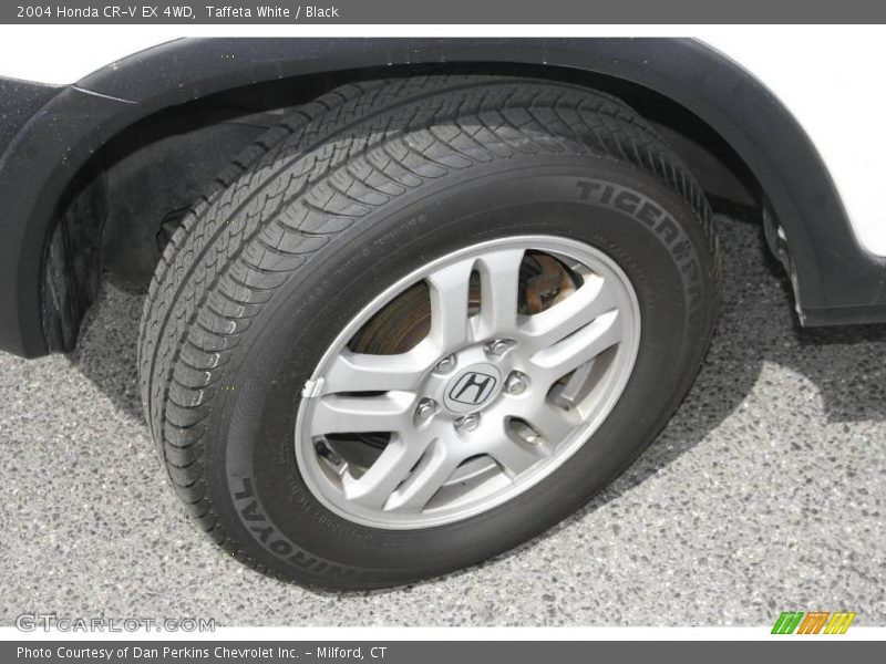Taffeta White / Black 2004 Honda CR-V EX 4WD