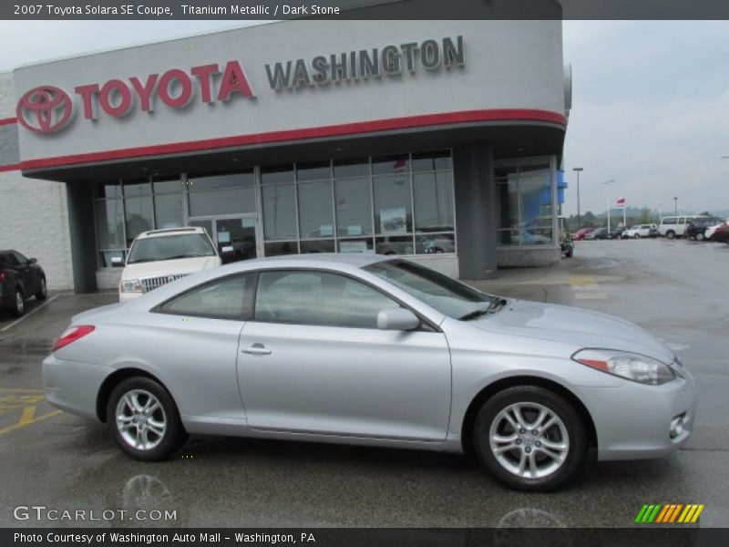 Titanium Metallic / Dark Stone 2007 Toyota Solara SE Coupe