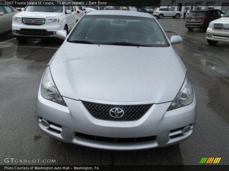 Titanium Metallic / Dark Stone 2007 Toyota Solara SE Coupe