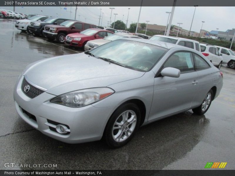 Titanium Metallic / Dark Stone 2007 Toyota Solara SE Coupe