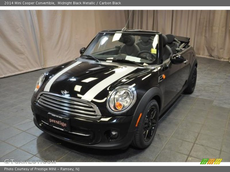Midnight Black Metallic / Carbon Black 2014 Mini Cooper Convertible