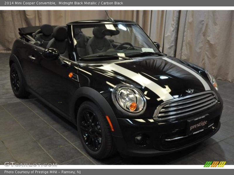 Midnight Black Metallic / Carbon Black 2014 Mini Cooper Convertible