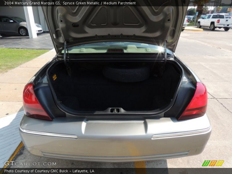 Spruce Green Metallic / Medium Parchment 2004 Mercury Grand Marquis GS