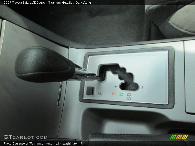 Titanium Metallic / Dark Stone 2007 Toyota Solara SE Coupe