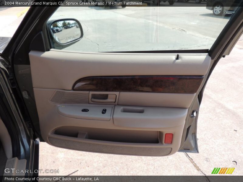 Spruce Green Metallic / Medium Parchment 2004 Mercury Grand Marquis GS