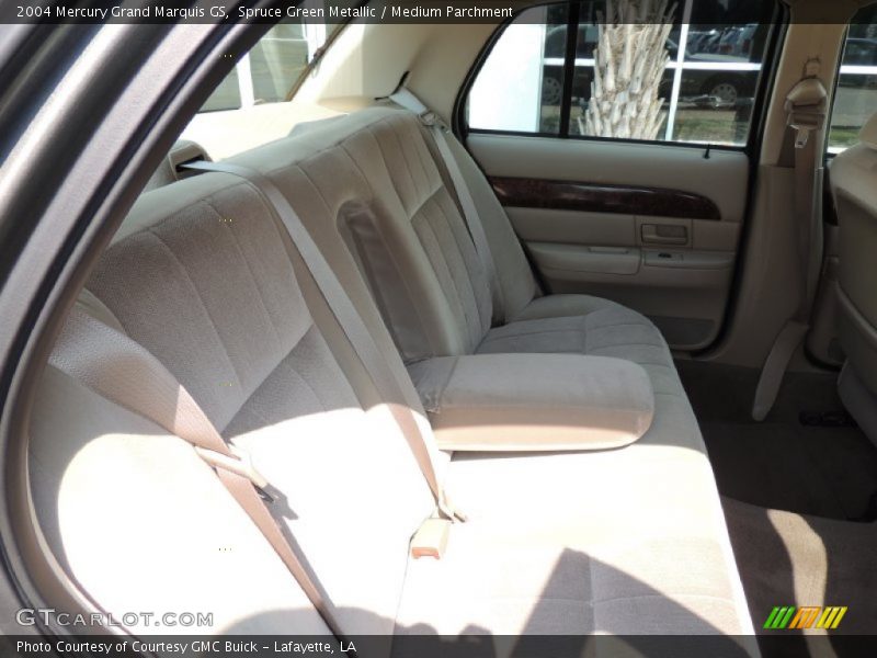 Spruce Green Metallic / Medium Parchment 2004 Mercury Grand Marquis GS