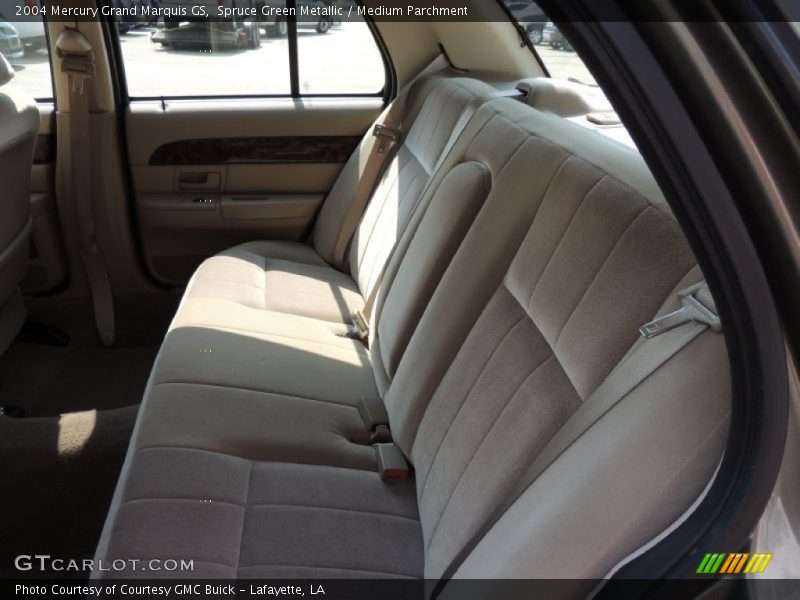 Spruce Green Metallic / Medium Parchment 2004 Mercury Grand Marquis GS