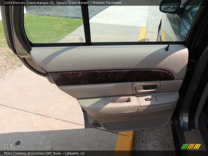 Spruce Green Metallic / Medium Parchment 2004 Mercury Grand Marquis GS