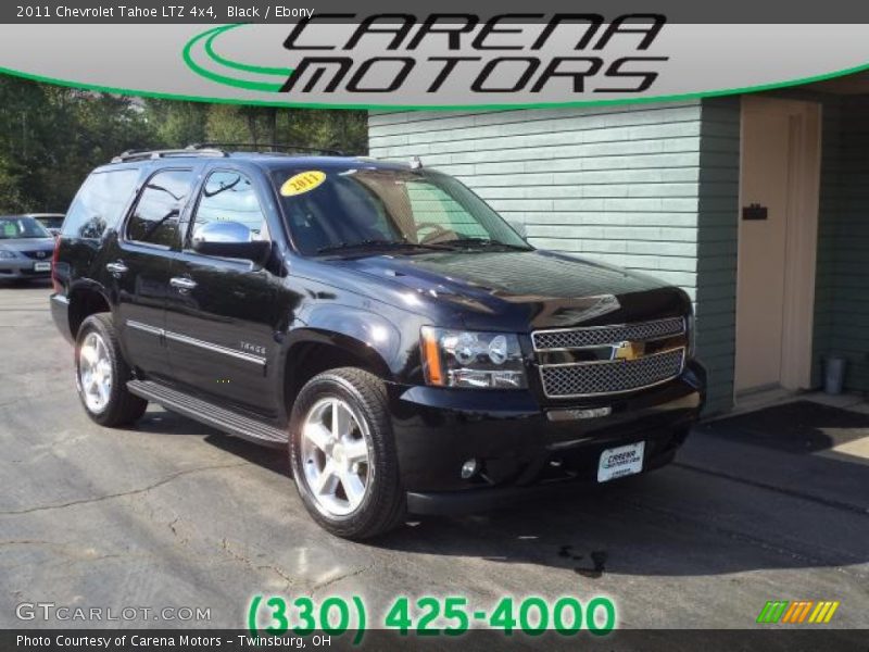 Black / Ebony 2011 Chevrolet Tahoe LTZ 4x4