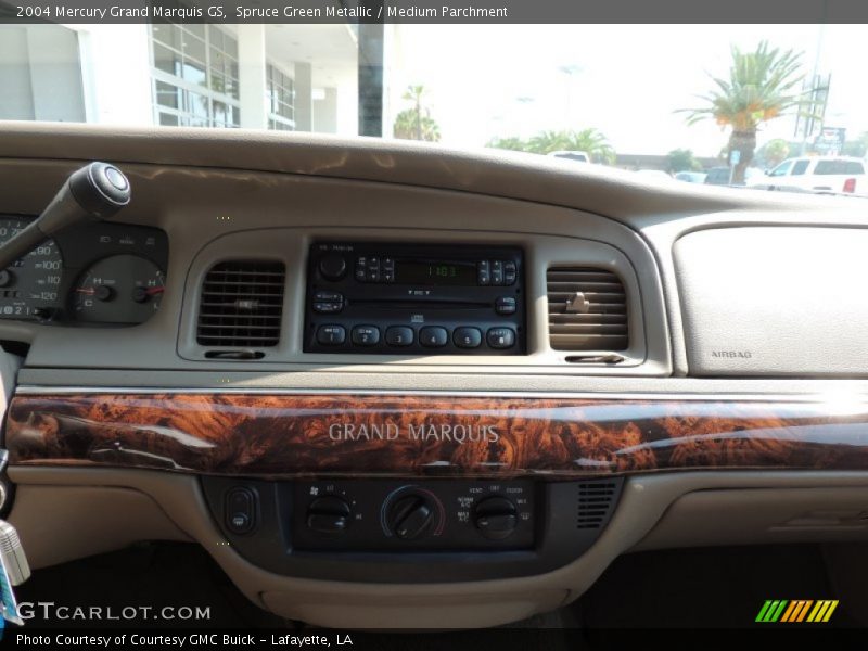Spruce Green Metallic / Medium Parchment 2004 Mercury Grand Marquis GS