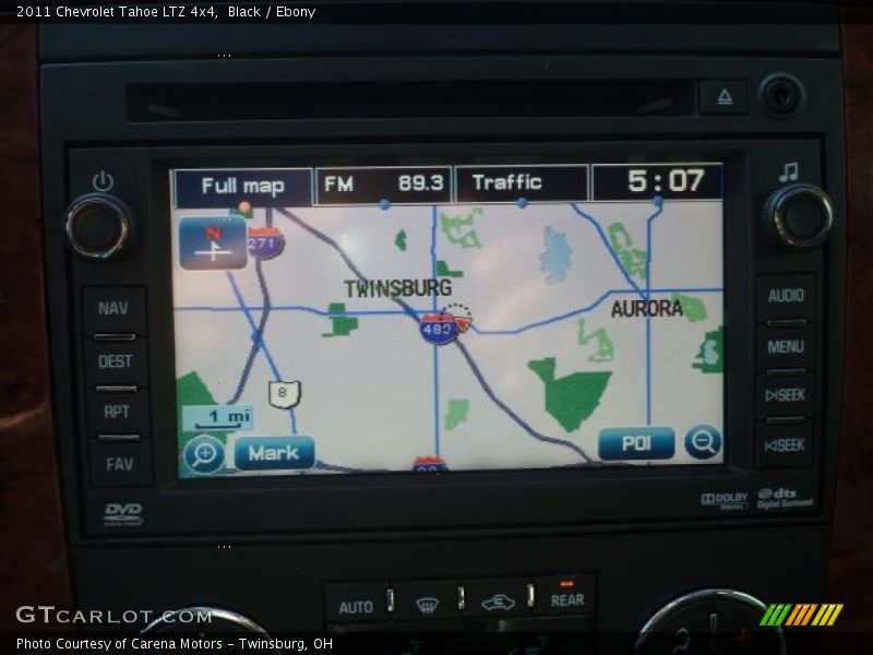 Black / Ebony 2011 Chevrolet Tahoe LTZ 4x4