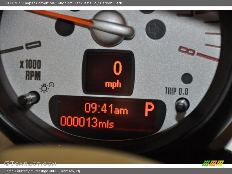 Midnight Black Metallic / Carbon Black 2014 Mini Cooper Convertible