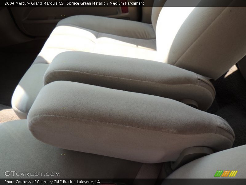 Spruce Green Metallic / Medium Parchment 2004 Mercury Grand Marquis GS