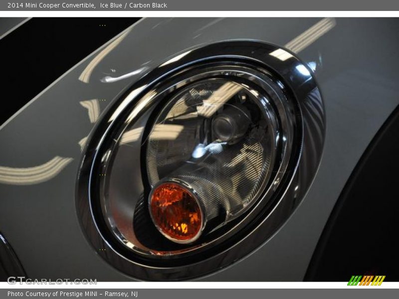 Ice Blue / Carbon Black 2014 Mini Cooper Convertible