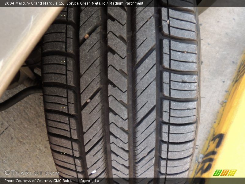 Spruce Green Metallic / Medium Parchment 2004 Mercury Grand Marquis GS