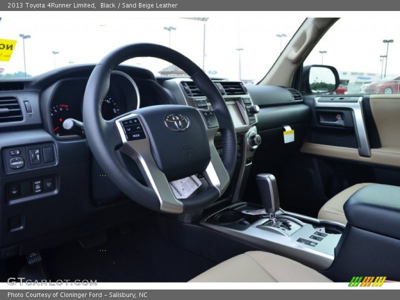 Dashboard of 2013 4Runner Limited