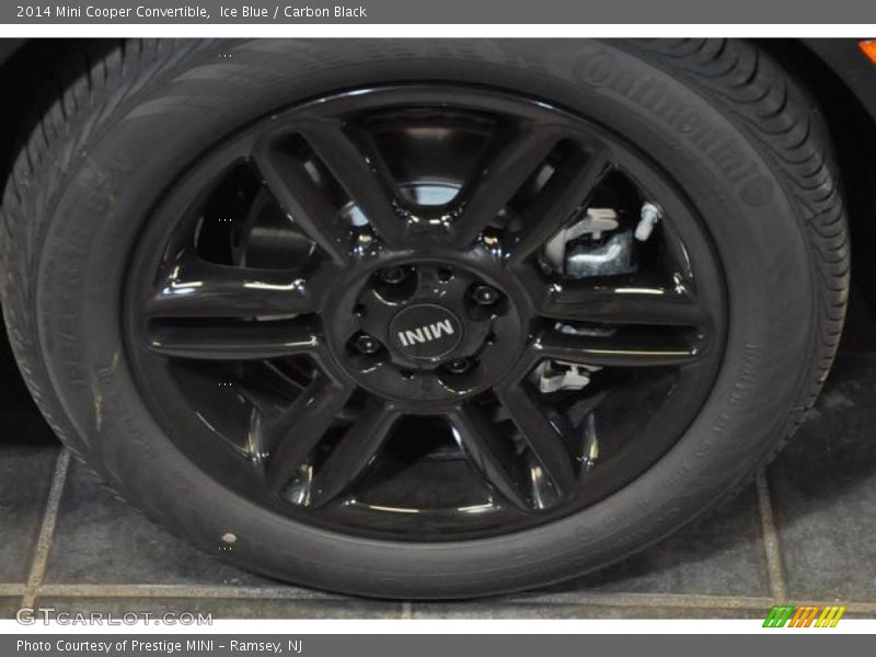 Ice Blue / Carbon Black 2014 Mini Cooper Convertible