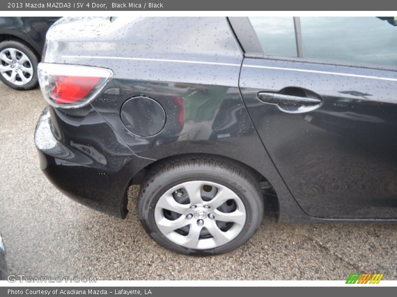 Black Mica / Black 2013 Mazda MAZDA3 i SV 4 Door
