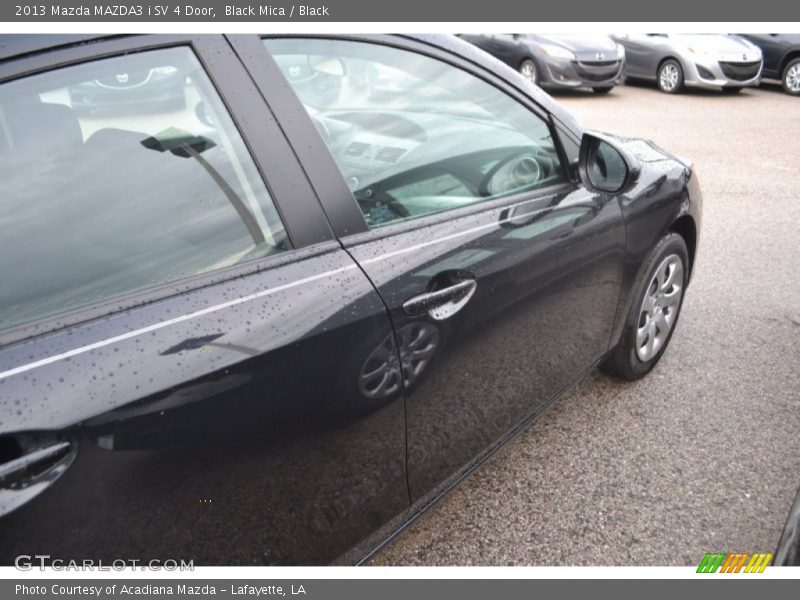 Black Mica / Black 2013 Mazda MAZDA3 i SV 4 Door