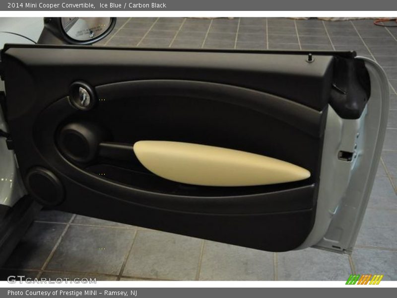 Ice Blue / Carbon Black 2014 Mini Cooper Convertible