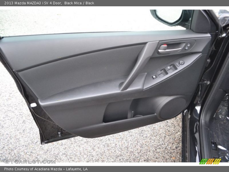 Black Mica / Black 2013 Mazda MAZDA3 i SV 4 Door
