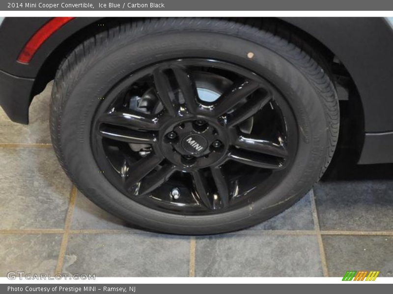 Ice Blue / Carbon Black 2014 Mini Cooper Convertible