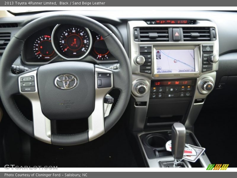 Dashboard of 2013 4Runner Limited