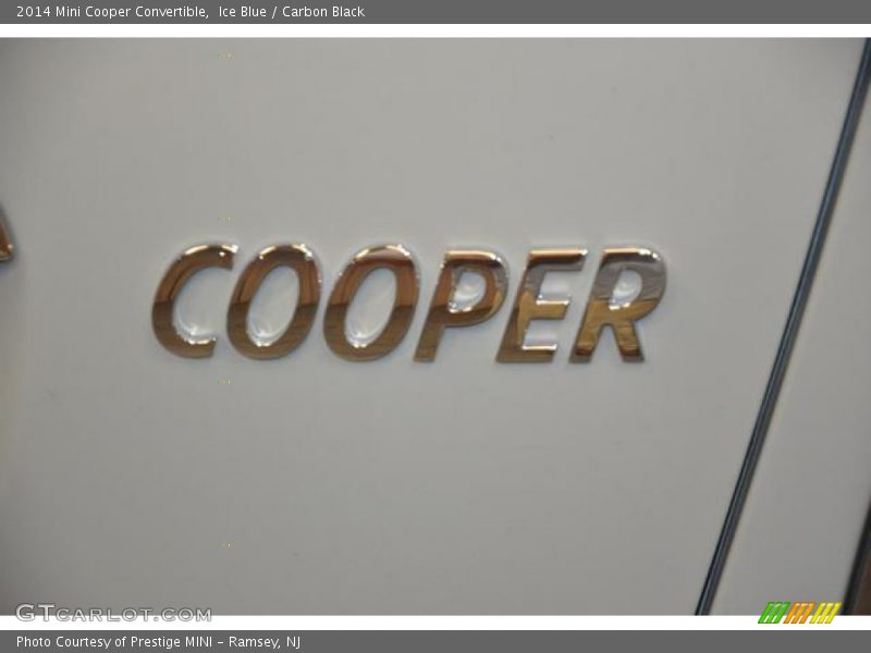 Ice Blue / Carbon Black 2014 Mini Cooper Convertible