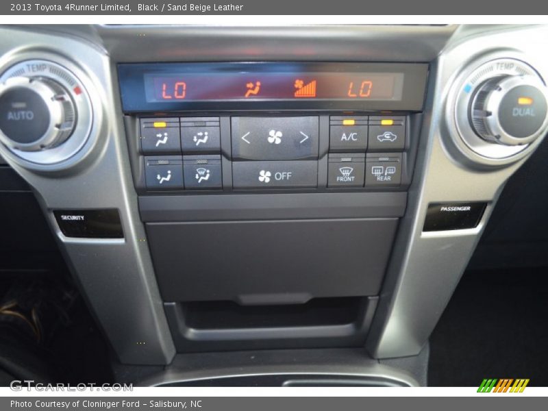 Controls of 2013 4Runner Limited