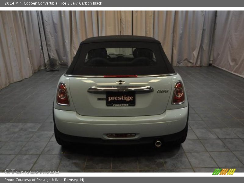Ice Blue / Carbon Black 2014 Mini Cooper Convertible