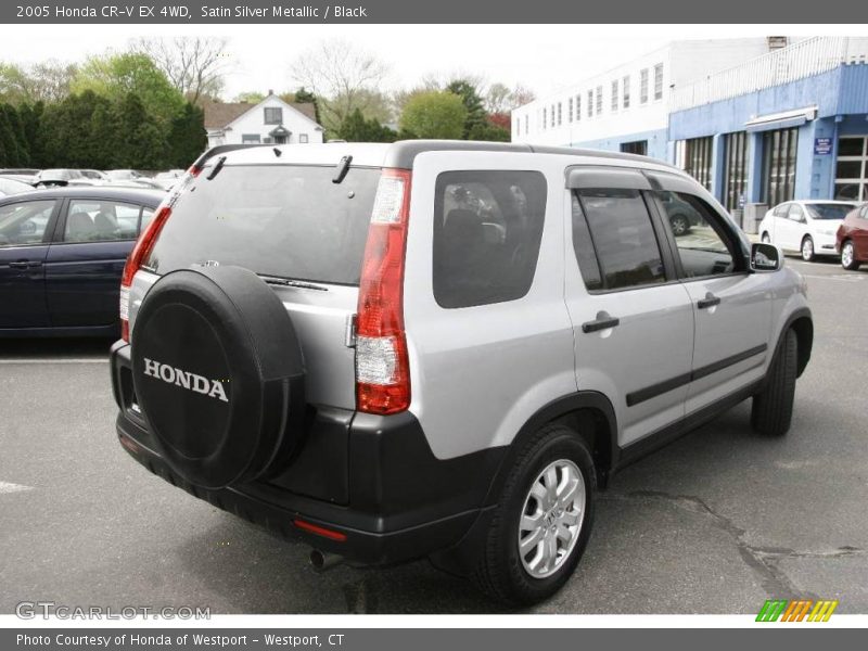 Satin Silver Metallic / Black 2005 Honda CR-V EX 4WD