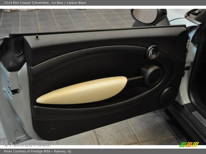 Ice Blue / Carbon Black 2014 Mini Cooper Convertible