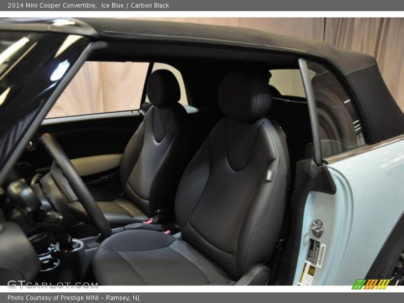 Ice Blue / Carbon Black 2014 Mini Cooper Convertible