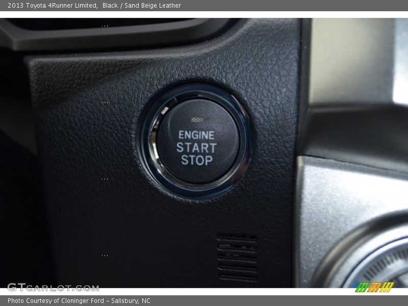 Black / Sand Beige Leather 2013 Toyota 4Runner Limited