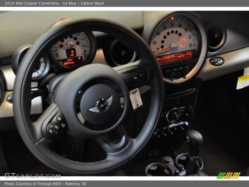 Ice Blue / Carbon Black 2014 Mini Cooper Convertible