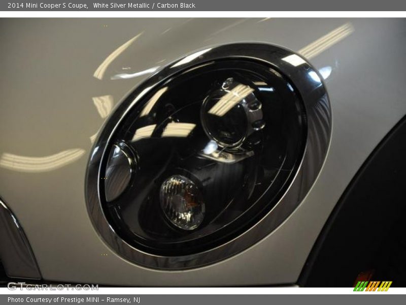 White Silver Metallic / Carbon Black 2014 Mini Cooper S Coupe
