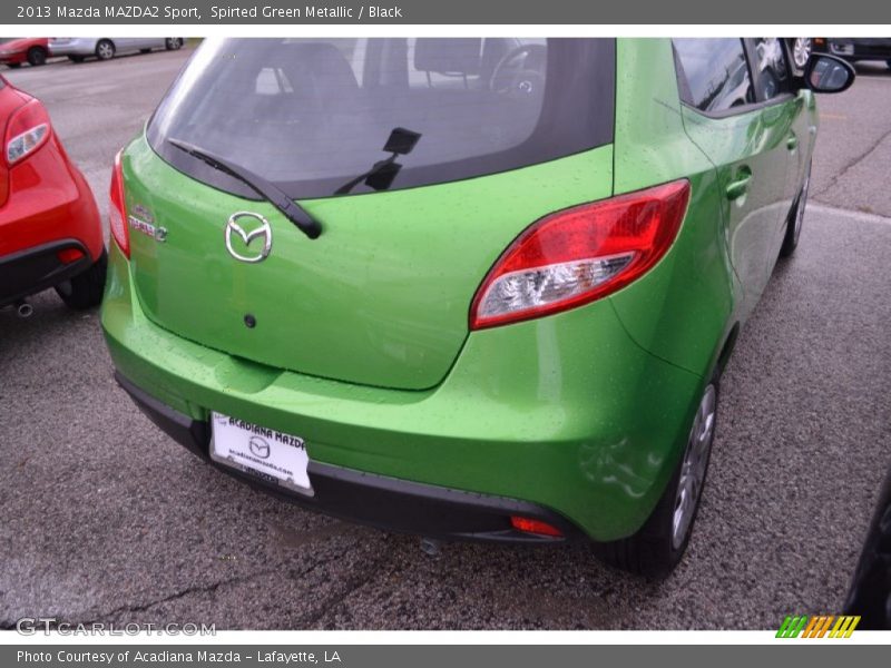 Spirted Green Metallic / Black 2013 Mazda MAZDA2 Sport
