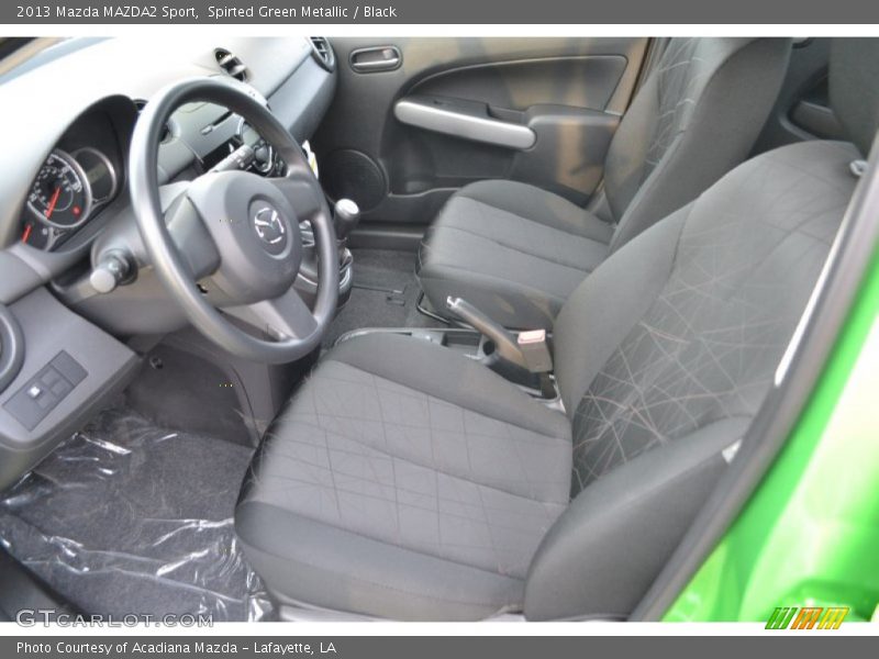 Front Seat of 2013 MAZDA2 Sport