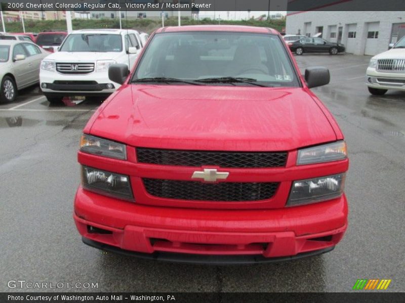 Victory Red / Medium Pewter 2006 Chevrolet Colorado Regular Cab
