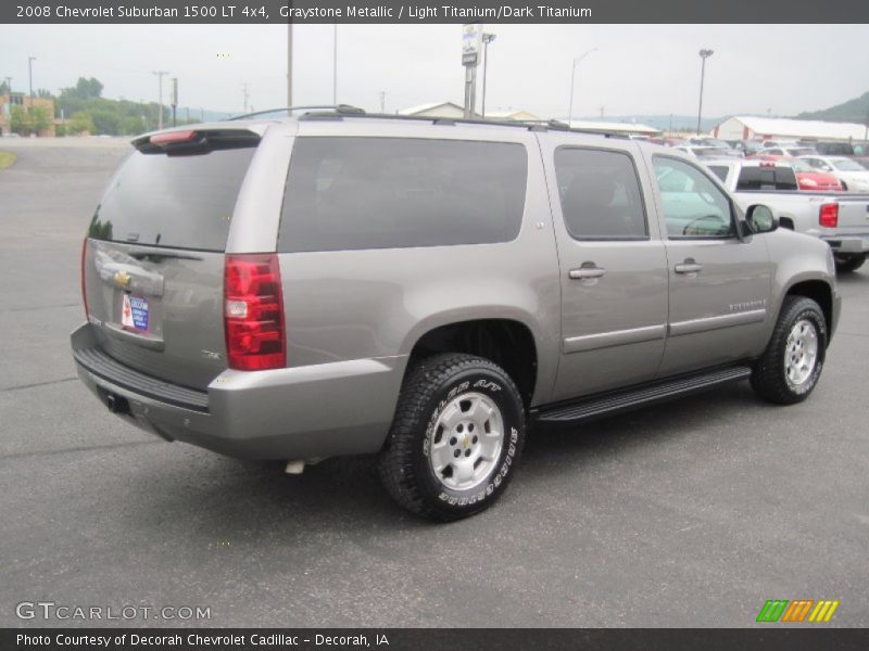 Graystone Metallic / Light Titanium/Dark Titanium 2008 Chevrolet Suburban 1500 LT 4x4