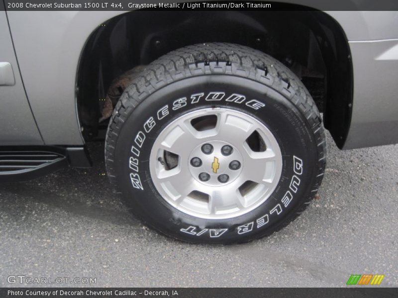 Graystone Metallic / Light Titanium/Dark Titanium 2008 Chevrolet Suburban 1500 LT 4x4