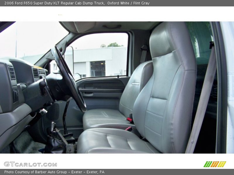 Oxford White / Flint Gray 2006 Ford F650 Super Duty XLT Regular Cab Dump Truck