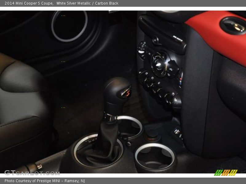 White Silver Metallic / Carbon Black 2014 Mini Cooper S Coupe