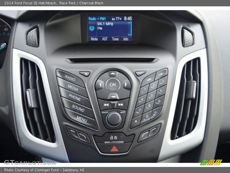 Race Red / Charcoal Black 2014 Ford Focus SE Hatchback