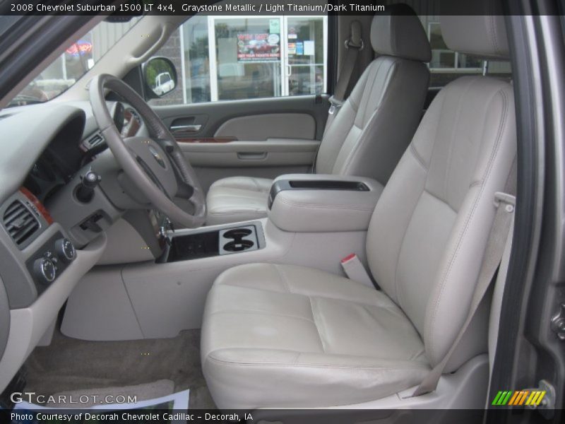 Graystone Metallic / Light Titanium/Dark Titanium 2008 Chevrolet Suburban 1500 LT 4x4