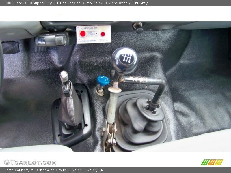  2006 F650 Super Duty XLT Regular Cab Dump Truck 6 Speed Manual Shifter