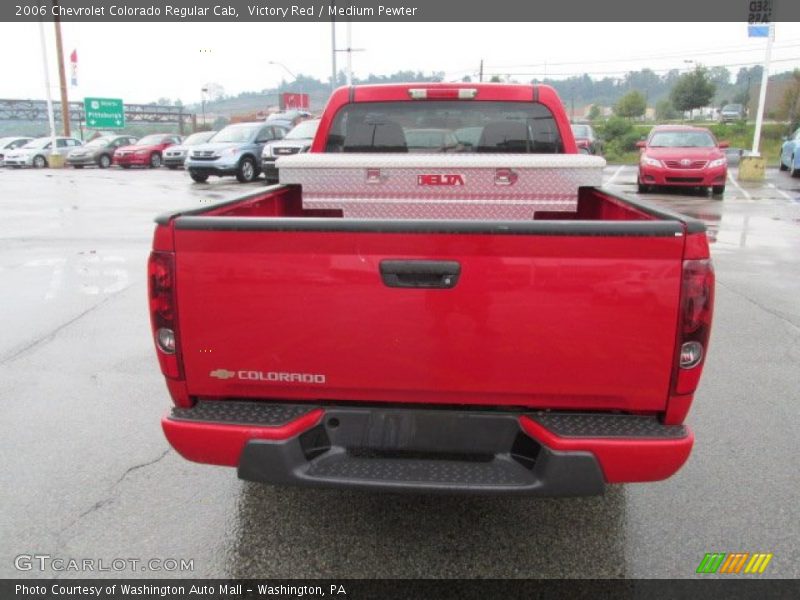 Victory Red / Medium Pewter 2006 Chevrolet Colorado Regular Cab