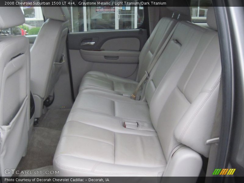 Graystone Metallic / Light Titanium/Dark Titanium 2008 Chevrolet Suburban 1500 LT 4x4