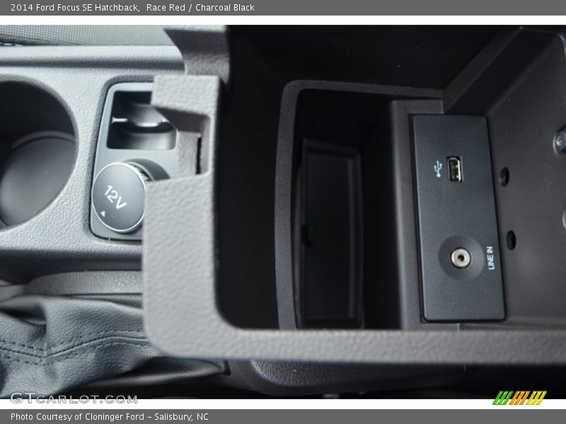 Race Red / Charcoal Black 2014 Ford Focus SE Hatchback